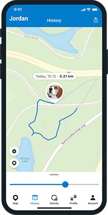 Traceur GPS Tractive pour chien avis vétérinaire