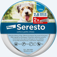 Traitement anti-puces avec collier Seresto pour le chien