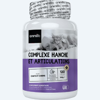Complément alimentaire pour les hanches et les articulation sdu chien et chat