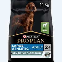 Croquettes Purina Proplan large athletic contre le retournement d'estomac du chien
