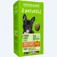Vermifuge naturel en bouchées pour chien O Naturel