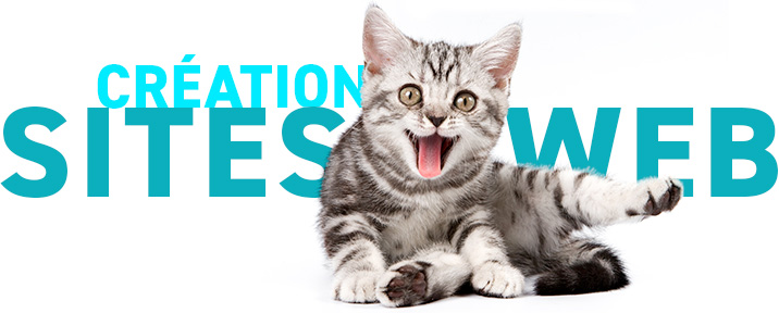 Création de sites internet pour le chat et le chien