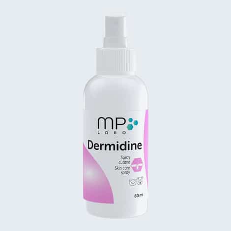 Antiseptique Dermidine pour chat et chien de MP Labo