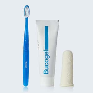 Brosse à dent et dentifrice pour nettoyer les dents du chien et chat Prozym