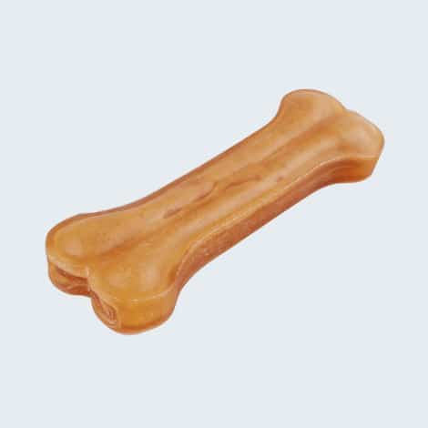 Os à mâcher en peau pressée Nobleza pour nettoyer les dents du chien