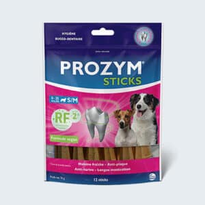Sticks à mâcher pour nettoyer les dents du chien et chat Prozym