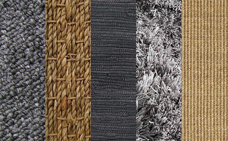 Différentes textures de tapis afin d’apporter des repères au chat aveugle dans l’habitat