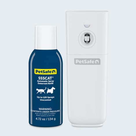 Répulsif à spray d’air comprimé Petsafe ssscat si le chat griffe