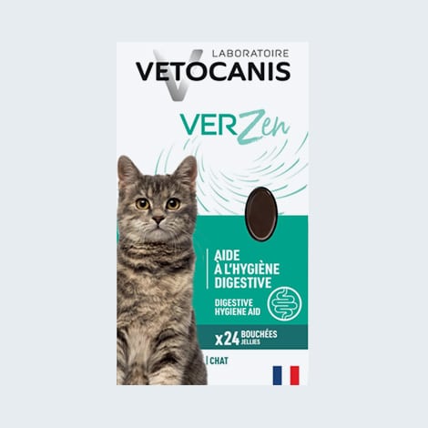 Vermifuge naturel vétérinaire pour chat Vetocanis