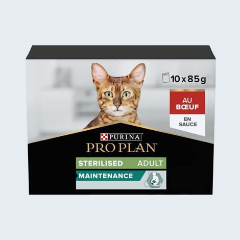 Pâté pour chat stérilisé Purina Proplan
