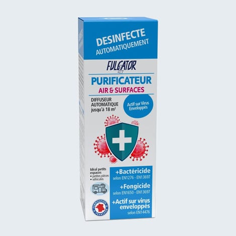 Purificateur d'air anti teigne du chat et du chien dans l'habitat