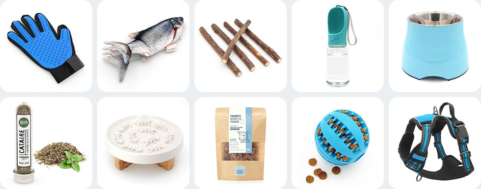 Boutique en ligne d'accessoires pour chat et chien