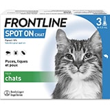 Frontline spot on pour chat