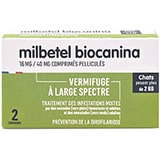 Vermifuge Milbetel pour chat